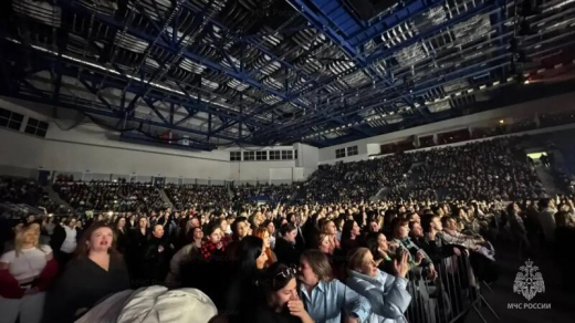 В Подольске сотрудники МЧС России провели профилактическую работу на концерте Анны Асти