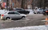 Воронеж встал в 9-балльных пробках после мощного ливня
