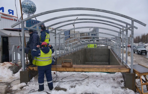 Как выглядит новый подземный переход в Воронеже, показали на фото