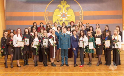 Мeждународный женский день в чрезвычайном ведомствe