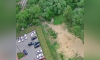 Машина без водителя устроила ДТП из-за сильного ветра в Воронеже