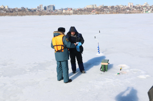 Рейд ГИМС по акватоpии Воронежского водохранилища