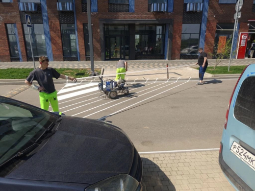 В Домодедово продолжается обустройство площадок для пожарной техники