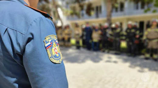 В детском оздоровительном лагере «Корсунь» прошли пожарно-тактические учения