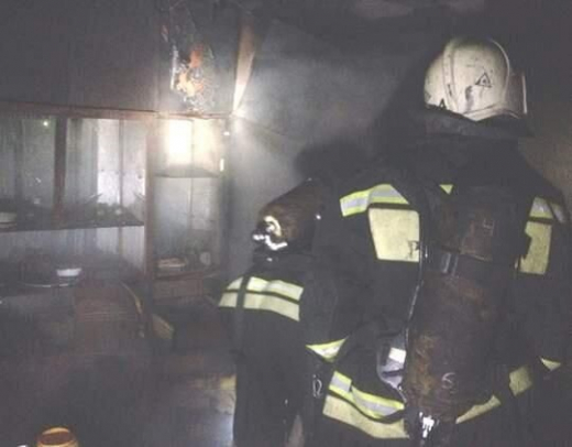 Из горящей пятиэтажки в центре Воронежа вывели троих детей и кота