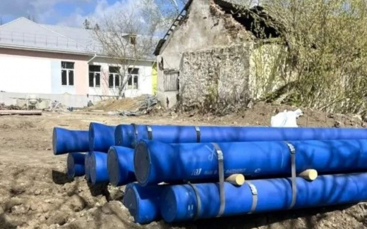 Трубы НАШ ВЧШГ, произведенные в Липецке, задействовали при капремонте школы в ДНР