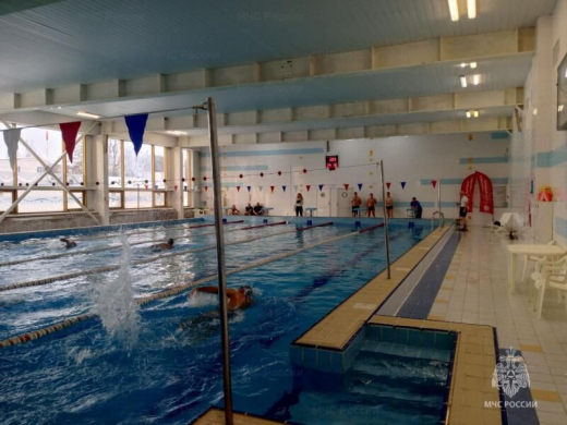 Сотрудники 14 ПСО выявили сильнейших пловцов