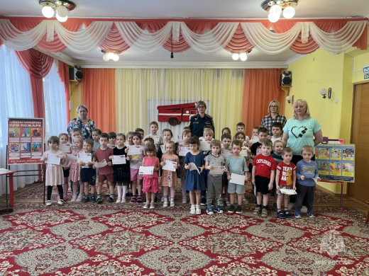 Юные жители Каширы учатся безопасности