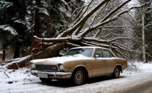 Воронежец отсудил огромную компенсацию за упавшее на машину дерево