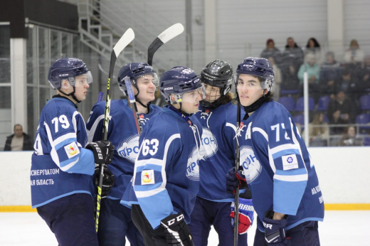 Хоккеисты из Нововоронежа дважды обыграли белгородцев