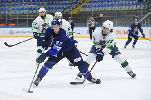 Хоккеисты из Воронежской области без побед провели очередной тур НМХЛ