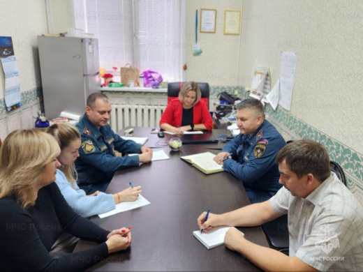 Вопросы обеспечения пожарной безопасности обсудили в администрации муниципального округа Луховицы