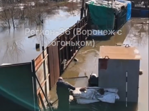 Жители воронежского СНТ обратились к спасателям из-за затоплений