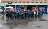 В Мытищах проводили на пенсию руководителя дежурной смены СПСЧ №17  Руслана Фатхулина и диспетчера Полину Миняйцеву