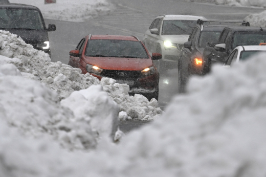 Гидрометцентр: Пик снегопада в Москве и области может быть с 03:00 до 06:00 мск