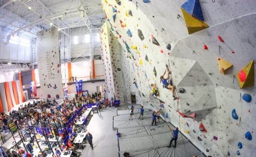 Воронежские скалолазы победно стартовали на домашнем всероссийском турнире