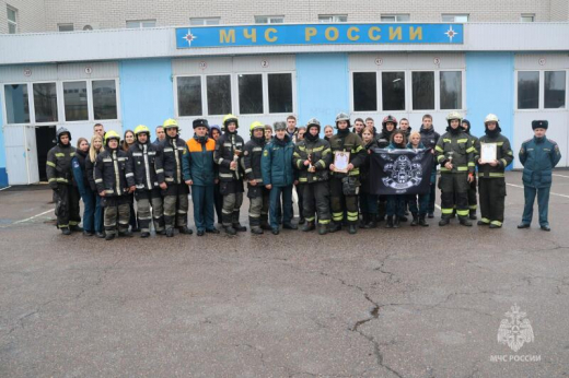 На базе 24 ПСЧ 1 ПСО ФПС ГПС проведен I этап соревнований