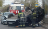 «Китаец» оказался на крыше после ДТП в Воронеже