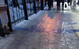 Прокуратура внесла представление мэру Воронежа из-за гололёда в городе
