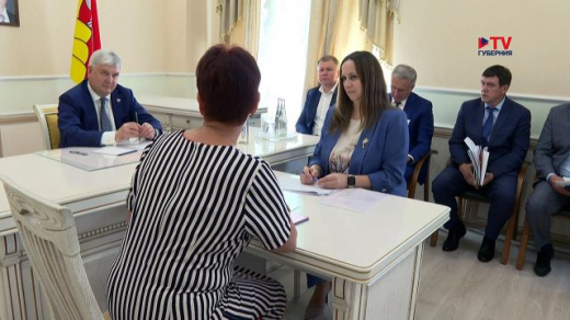 Воронежский губернатор провёл личный приём граждан