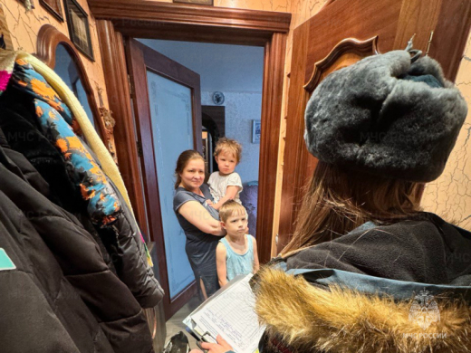 Сотрудники МЧС России посетили многодетные семьи в Щёлкове