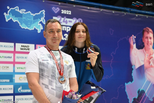 Наставник Дарьи Клепиковой стал Заслуженным тренером России