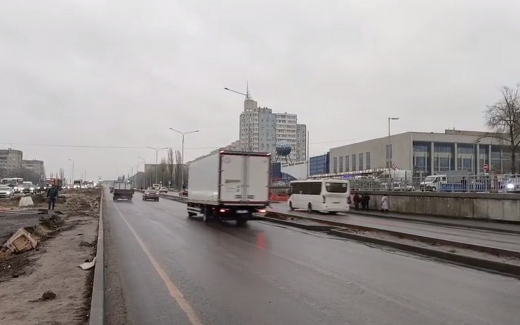 Движение по второй части эстакады открыли в Воронеже на Остужева