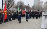 Торжественная церемония возложения венков к могиле Неизвестного солдата