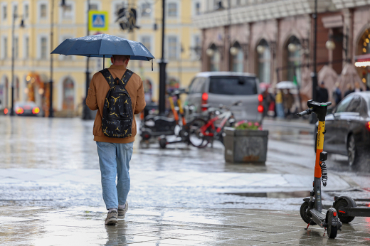 Синоптик Леус: В среду в Москве будет облачно и дождливо