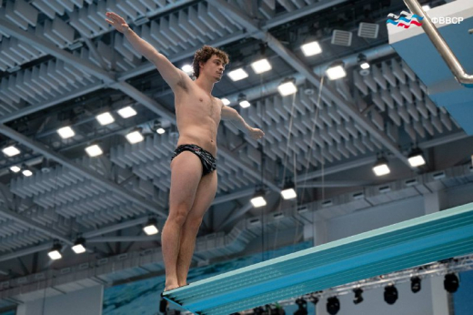 Воронежский прыгун в воду завоевал вторую медаль Кубка страны