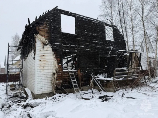 Ребенок погиб при пожаре в частном доме в подмосковной Истре