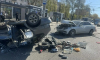 Число пострадавших в ДТП с «перевёртышем» в Воронеже выросло до 5