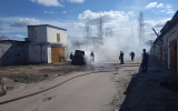 Пожарные предотвратили взрыв в воронежском посёлке