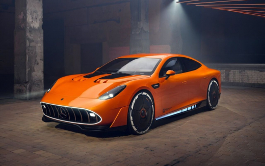 Mercedes представил концепт гиперкара GT XX: самый мощный электромобиль в истории бренда