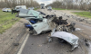 Такси разорвало пополам на трассе «Дон» под Воронежем