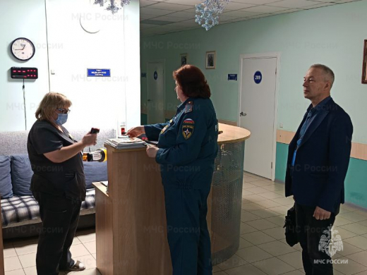 В учреждениях с массовым пребыванием людей в преддверии новогодних праздников проводятся противопожарные инструктажи