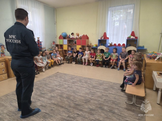 Юные жители Ступина обучаются правилам пожарной безопасности