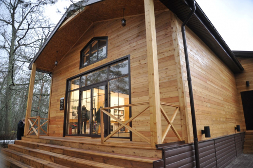 В Воронежском заповеднике открыли новое здание музея Василия Пескова