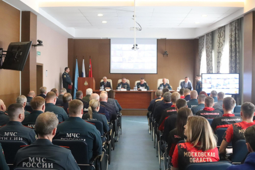 В Главном управлении прошла отчетно-выборная Конференция по пожарно-спасательному спорту