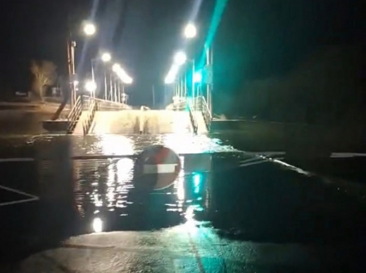 Понтонный мост в воронежском Шилово снова закрыли