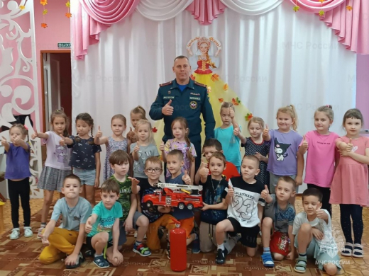 Юных жителей Шатуры в игровой форме обучают правилам пожарной безопасности