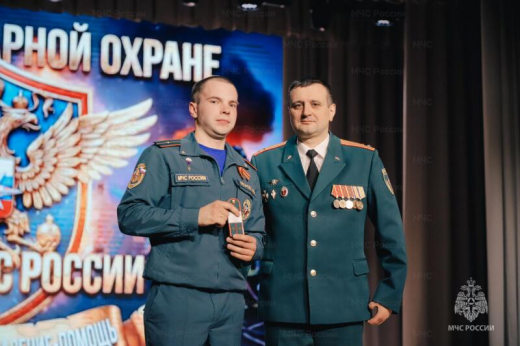 Чествование сотрудников пожарной охраны прошло в Домодедове