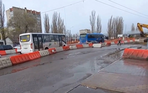 Авария закрыла проезд по Остужевской развязке в Воронеже