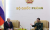 Глава МЧС России Александр Куренков провел переговоры с начальником Генерального штаба Вьетнамской народной армин Нгуен Тан Кыонгом