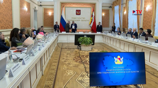 Национальная палата при губернаторе Воронежской области отметила 15-летие