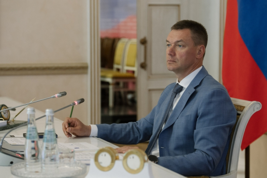 Вице-губернатора Воронежской области Дмитрия Маслова наградили медалью ордена «За заслуги перед Отечеством» II степени