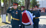 Сотрудники МЧС России приняли участие в торжественных мероприятиях к 81-ой годовщине Великой Победы