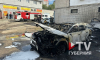Электрокар сгорел в Советском районе Воронежа