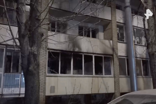 Четыре кошки погибли при пожаре в жилом доме на юго-западе Москвы