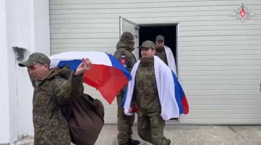 Россия вернула из украинского плена 175 военных